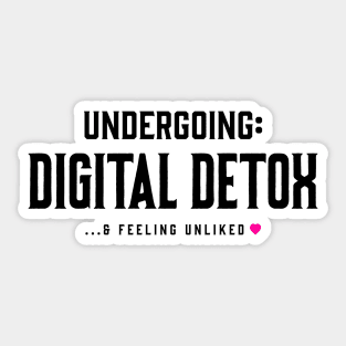 Digital Detox Sticker